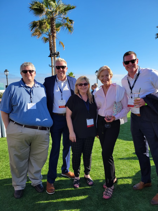 Outdoor reception for CLE by the Sea