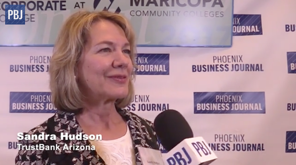 An outstanding empowered woman among us the Sandy Hudson speaks at Phoenix Business Journal